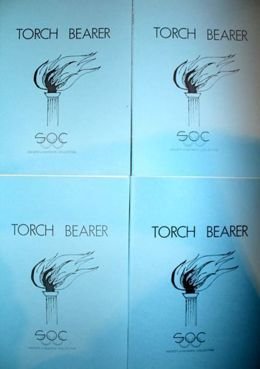 Kwartalnik Torch Bearer. Stowarzyszenie Kolekcjonerów Olimpijskich.  Rocznik 1986 (kompletny)