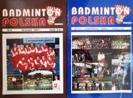 Magazyn Badminton Polska nr 9 i 11 (wrzesień 1997 i czerwiec 1998)