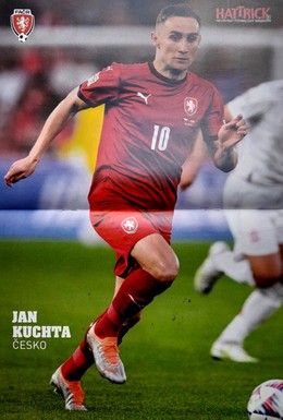 Magazyn piłkarski Hattrick. Gwiazdy 2022 - 42 plakaty (Czechy)