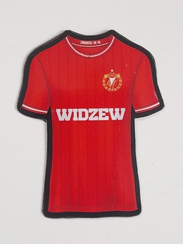 Magnes Widzew Łódź koszulka czerwona sezon 2023-24 (produkt oficjalny)