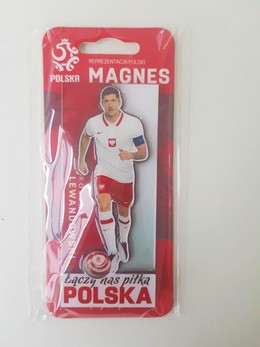 Magnes reprezentacja Polski - Robert Lewandowski (produkt oficjalny)