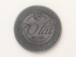 Medal 70 lat MKS Polonia Świdnica 1945-2015