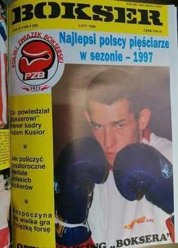 Miesięcznik Bokser - Rocznik 1998 (oprawiony)