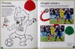 Mistrzostwa Świata Rosja 2018. Koloruj i naklejaj (produkt oficjalny)