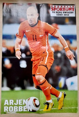 Plakat Wojciech Szczęsny, Arjen Robben - Euro 2012 (dwustronny)