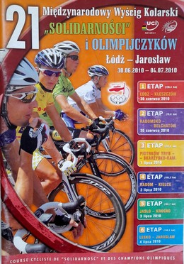 Program 21. Międzynarodowy Wyścig Kolarski Solidarności i Olimpijczyków (2010)