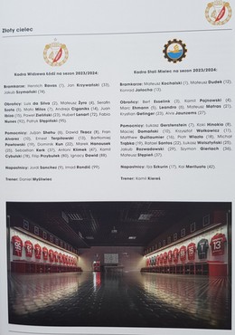 Program meczowy Widzew Łódź - Stal Mielec (7 października 2023)