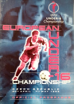 Program oficjalny Mistrzostwa Europy U-16 w piłce nożnej Czechy 1999