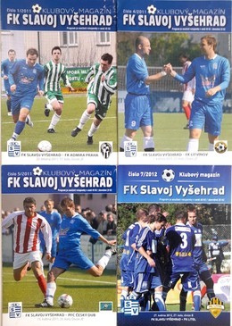 Programy meczowe FK Slavoj Vysehrad 2011-2012, Czechy (4 numery) 