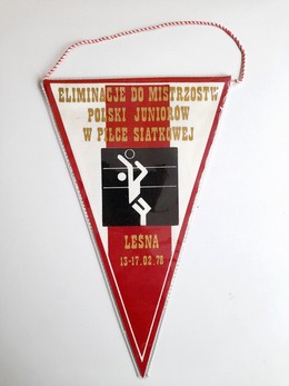 Proporczyk Eliminacje do Mistrzostw Polski Juniorów w piłce siatkowej (Leśna, 13-17.2.1978)