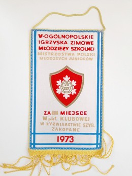 Proporczyk V Ogólnopolskie Igrzyska Zimowe Młodzieży Szkolnej - Łyżwiarstwo szybkie (1973)