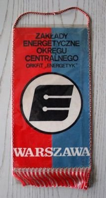 Proporczyk VII Okręgowa Spartakiada Energetyków Płock 1979
