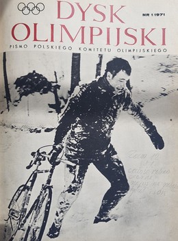 Rocznik "Dysk Olimpijski" - pismo Polskiego Komitetu Olimpijskiego (1971)