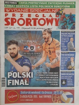 Skarb kibica finał Ligi Mistrzów 2022/2023 w siatkówce ZAKSA - Jastrzębski Węgiel (Przegląd Sportowy wydanie specjalne)