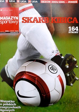 Skarby Kibica Ekstraklasa i II-IV liga 2004-2006 (Przegląd Sportowy, Tempo, Sport) oprawione