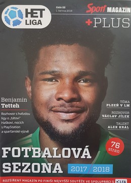 Sport Plus Magazin. Fotbalova sezona 2017/2018 (Skarb kibica podsumowanie sezonu piłkarskiego 2017/2018, Czechy)