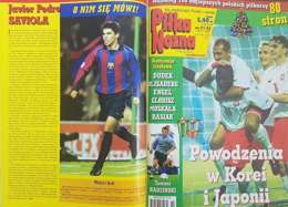Tygodnik Piłka Nożna rocznik 2001 (kompletny, 52 numery, oprawiony)