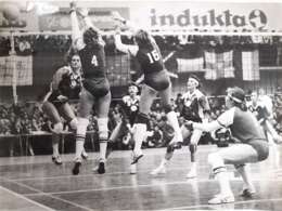 Zdjęcie prasowe Półfinał Pucharu Europy Mistrzów BKS Stal Bielsko-Biała - Urałoczka Swierdłowsk (11.1.1989)