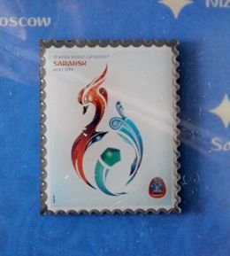 Zestaw 12 odznak miasta-gospodarze plakaty Mistrzostw Świata Rosja 2018 (produkt oficjalny)
